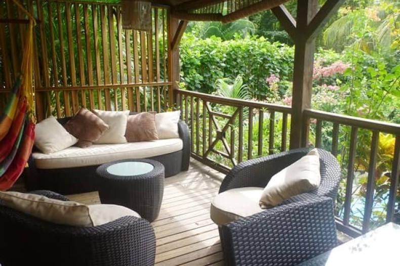 Villa ti-lolo - Coin salon terrasse 1