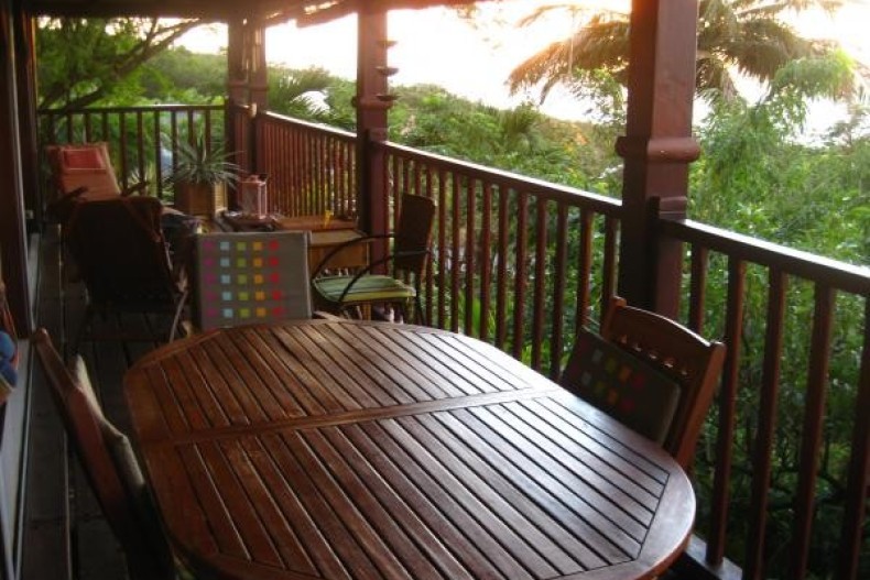 Villa Ohé - Terrasse vue mer 180 degrés