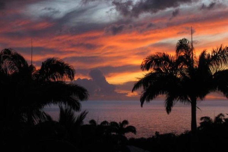 Un de vos futurs couché de soleil à la Villa