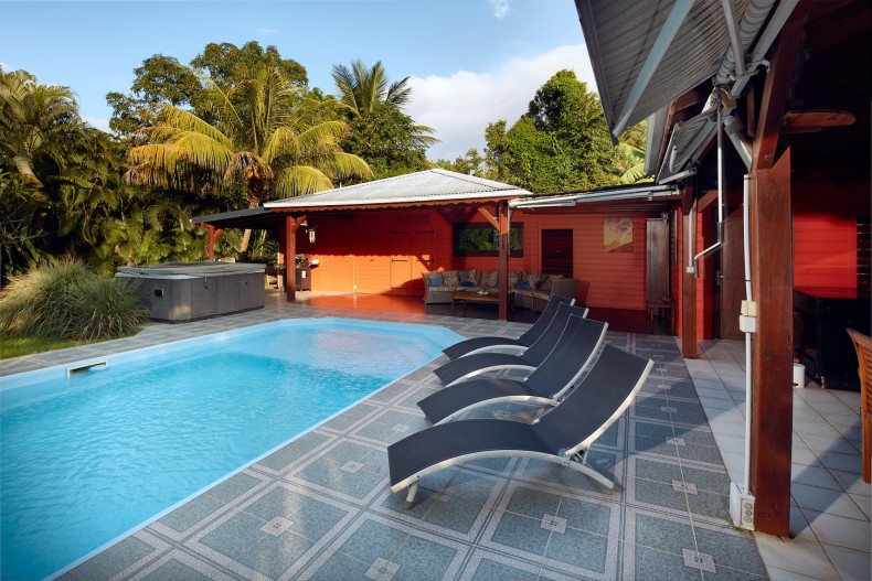 Villa Rouge 3 chambres avec piscine privée