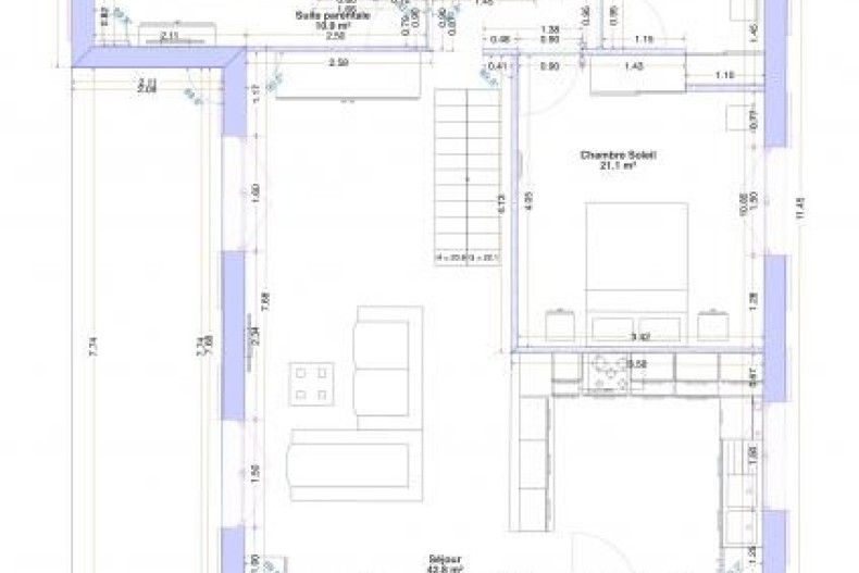 Plan rez-de-chaussée