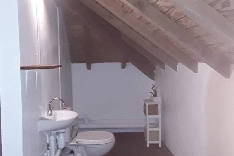 wc de la chambre à l'étage