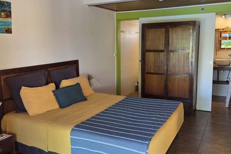 chambre 2 spacieuse et climatisée de 25 m² avec vue mer