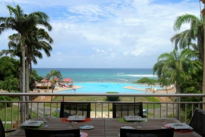 Paradise - Vue salon,terrasse