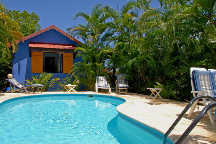 votre bungalow avec piscine privée