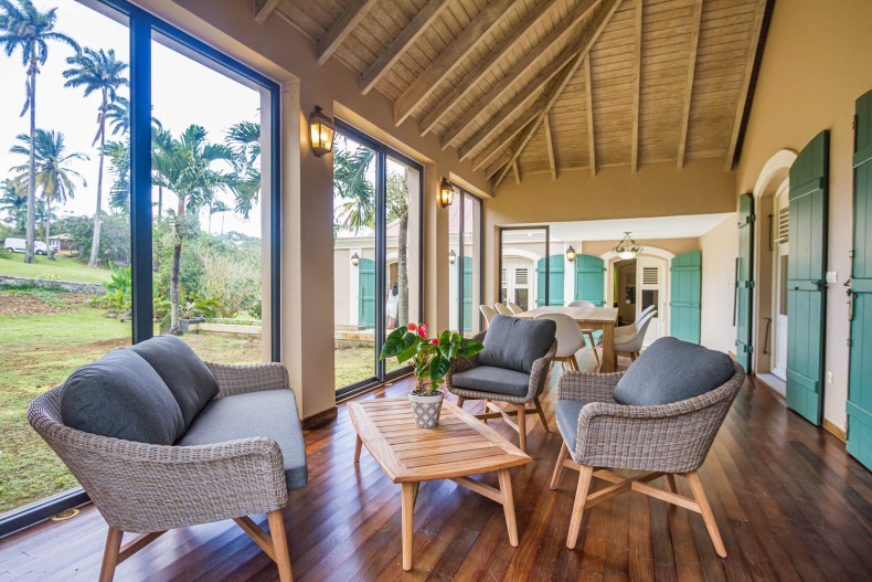 VILLA BELLE CABRESSE - Terrasse couverte